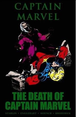 Captain Marvel: The Death of Captain Marvel issue nn Mass Market Dust Jacket