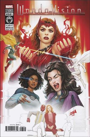 Scarlet Witch (2023) issue 3-C David Nakayama Infinity Saga Phase 4 Cover