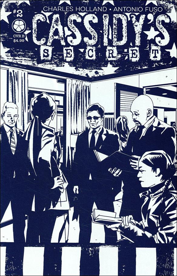 Cassidy's Secret issue 2-B Metallic Ink Cover