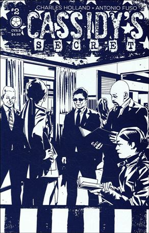 Cassidy's Secret issue 2-B Metallic Ink Cover