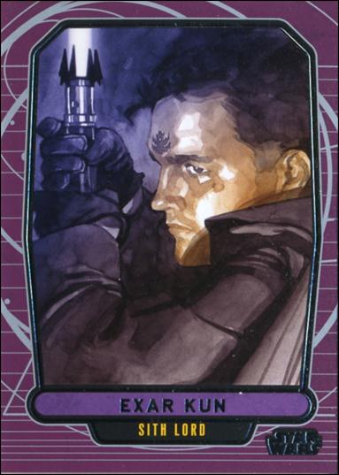 Star Wars Galactic Files (Base Set) card 209 Exar Kun Sith Lord