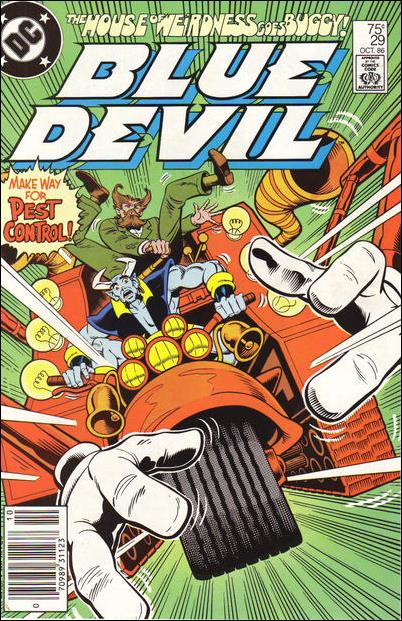 Blue Devil issue 29-B Newsstand Cover