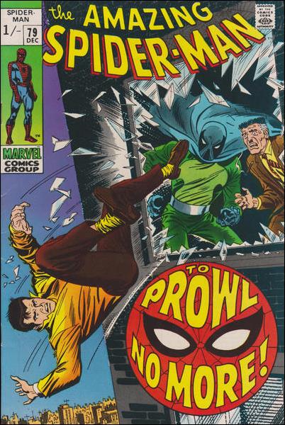 Amazing Spider-Man (1963) issue 79-B UK Price Cover