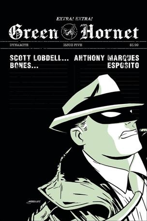 Green Hornet (2020) issue 5-B Anthony Marques Cover