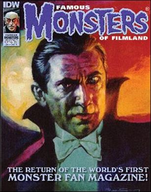 Famous Monsters of Filmland issue 251-C Dracula captainco.com Cover
