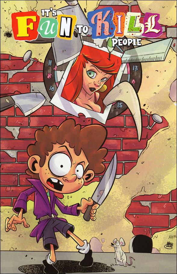 It's Fun to Kill People issue 1 Marco Leone Cover