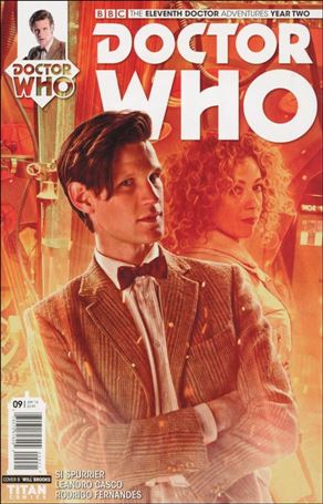 Doctor Who: The Eleventh Doctor Year Two issue 9-B Will Brooks Subscription Photo Cover