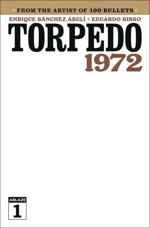 Torpedo 1972 issue 1-D Blank/Sketch Cover