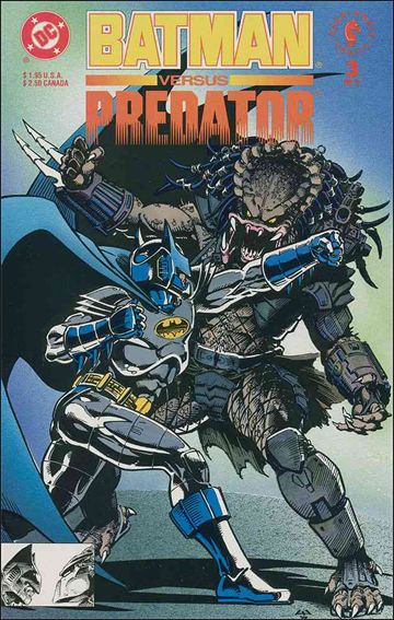 Batman Versus Predator issue 3 Chris Warner Cover