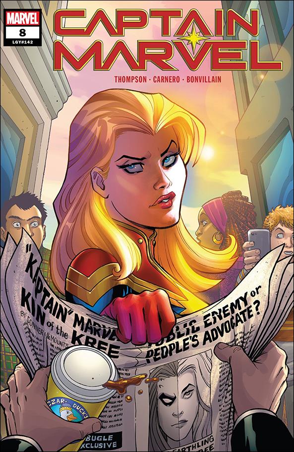 Captain Marvel (2019) issue 8 Amanda Conner Cover