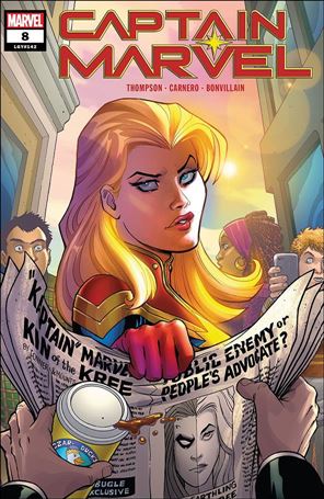 Captain Marvel (2019) issue 8 Amanda Conner Cover