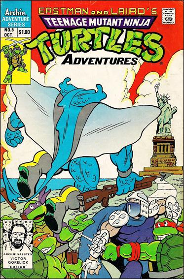 Teenage Mutant Ninja Turtles Adventures (1989) issue 5-C (3rd Printing)