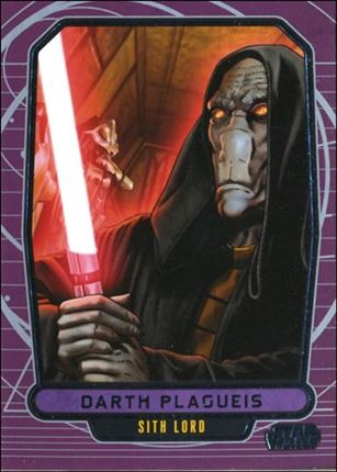 Star Wars Galactic Files (Base Set) card 210 Darth Plagueis Sith Lord