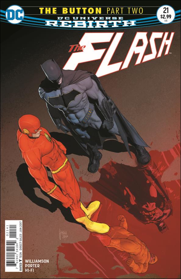 Flash (2016) issue 21-D Mikel Janin International Cover