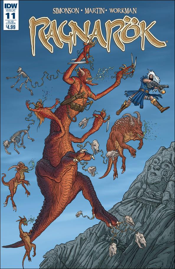 Ragnarok issue 11-B Geof Darrow Subscription Cover