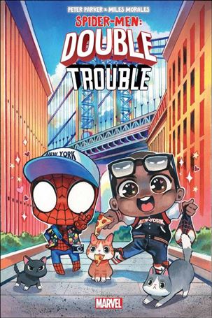 Peter Parker & Miles Morales - Spider-Men: Double Trouble issue 3-B Rian Gonzales Cover