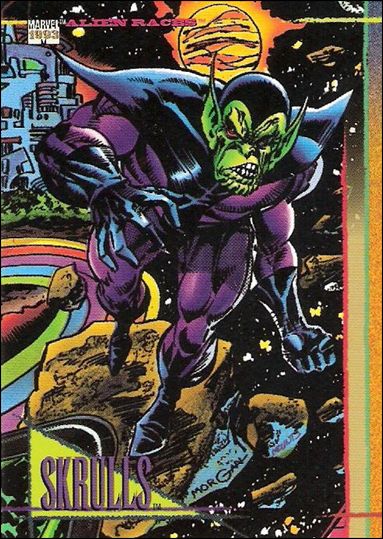 Marvel Universe: Series 4 (Base Set) card 123 Skrulls