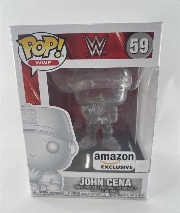 POP! WWE figure 59 John Cena (Invisible)