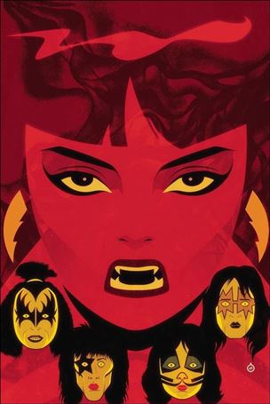KISS / Vampirella issue 1-I Juan Doe 1:40 Virgin Cover