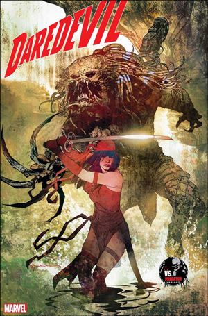 Daredevil (2022) issue 2-B Bill Sienkiewicz Predator Cover