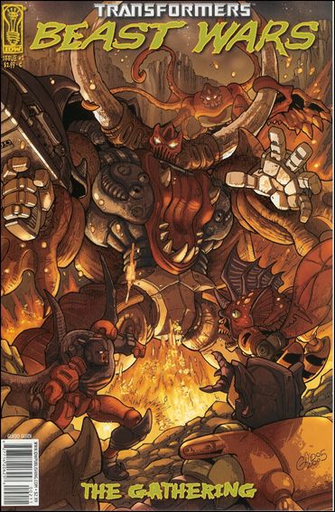 Transformers Beast Wars: The Gathering issue 2-C Guido Guidi Cover