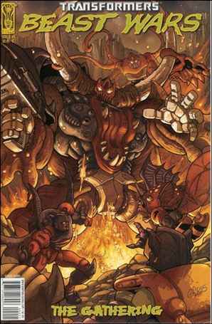 Transformers Beast Wars: The Gathering issue 2-C Guido Guidi Cover