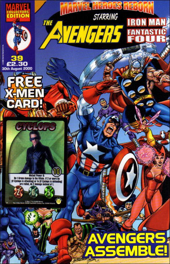 Marvel Heroes Reborn (UK) issue 39 Cardstock Cover