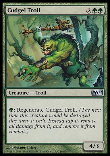 Magic the Gathering: 2012 Core Set (Base Set) card 169 Cudgel Troll