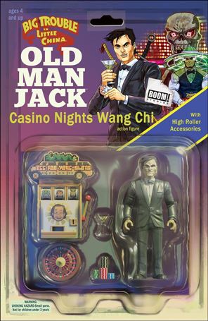 Big Trouble in Little China: Old Man Jack issue 10-B Michael Adams Action Figure Subscription Cover