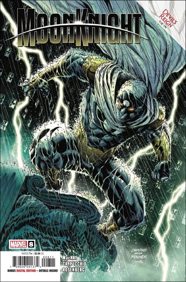 Moon Knight (2021) issue 8 Cory Smith Cover