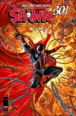 Spawn issue 301-K Alex Ross Standard Cover