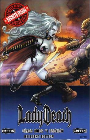 Lady Death: Chaos Rules (2015) issue Preview-E Hellbent Edition 1/50
