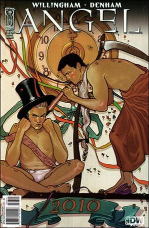 Angel: After the Fall issue 28-F New Years Eve Cover 