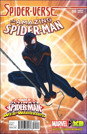 Amazing Spider-Man (2014) issue 10-B Jeff Wamester 1:10 Marvel Animation Cover