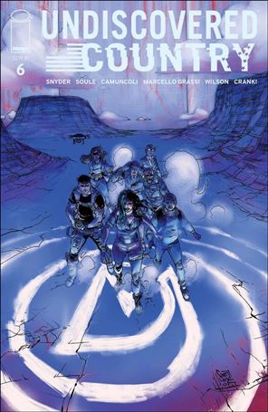 Undiscovered Country issue 6 Giuseppe Camuncoli Cover