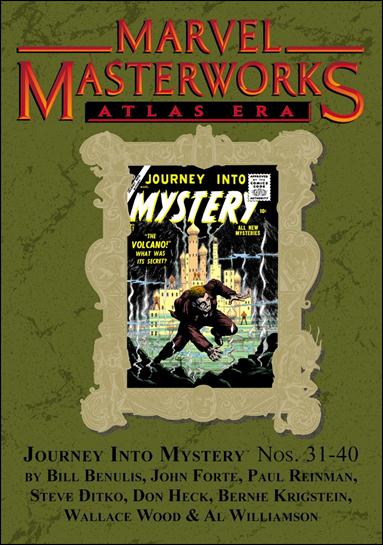 Marvel Masterworks: Atlas Era Journey into Mystery issue 4-B Marble Dust Jacket Vol 180