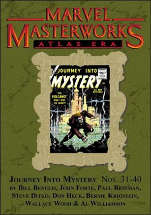 Marvel Masterworks: Atlas Era Journey into Mystery issue 4-B Marble Dust Jacket Vol 180