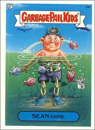 Garbage Pail Kids All-New Series 2 (Base Set)   card 26b Sean Gone