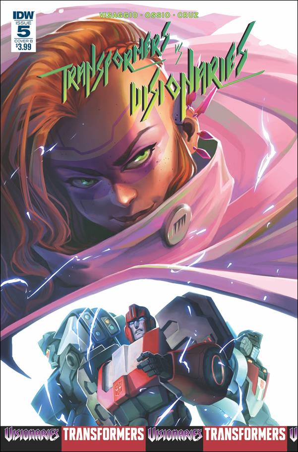 Transformers vs The Visionaries issue 5-B Sara Pitre-Durocher Cover