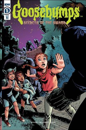 Goosebumps: Secrets of the Swamp issue 5-B Clara Meath 1:10 Cover
