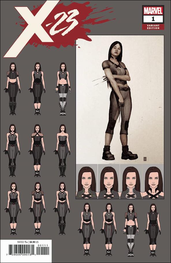 X-23 (2018) issue 1-D Mike Choi 1:10 Design Cover