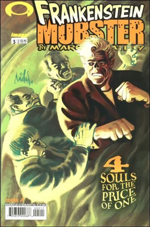 Frankenstein Mobster issue 5 Mark Wheatley Cover