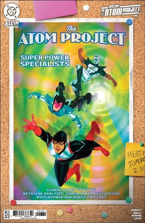 Justice League: The Atom Project issue 6.00-C Kevin Wada Cardstock Cover