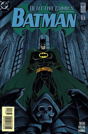 Detective Comics (1937) issue 682 Embossed Cover