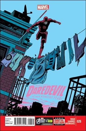 Daredevil (2011) issue 26 Chris Samnee Cover