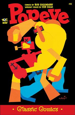 Classic Popeye issue 42-B Fernando Calvi 1:10 Cover
