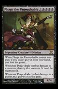 Magic the Gathering: 10th Edition (Base Set) card 166 Phage the Untouchable