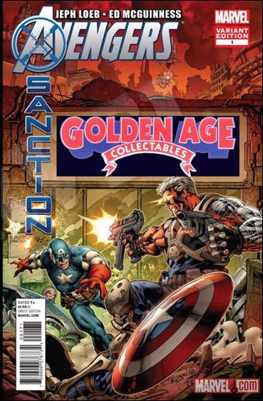Avengers: X-Sanction issue 1-GH Golden Age Collectables Battle Cover 1/500
