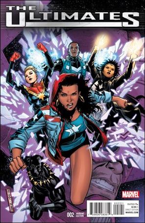 Ultimates (2016) issue 2-C Jim Cheung 1:25 Cover
