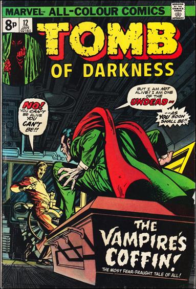 Tomb of Darkness issue 12-B UK Price Cover